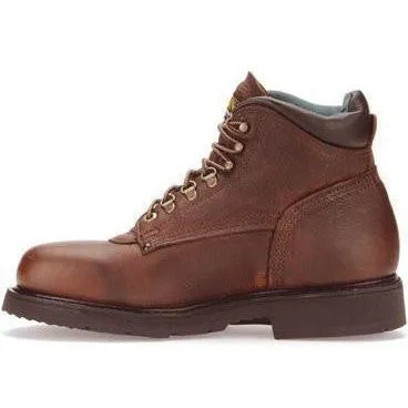 Carolina Men's Sarge Lo USA Made 6" Steel Toe Work Boot - Amber - 1309