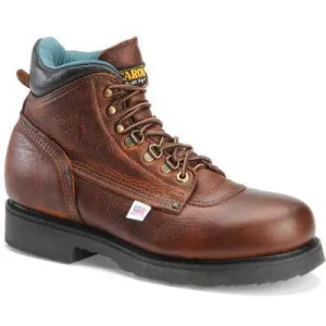 Carolina Men's Sarge Lo USA Made 6" Steel Toe Work Boot - Amber - 1309