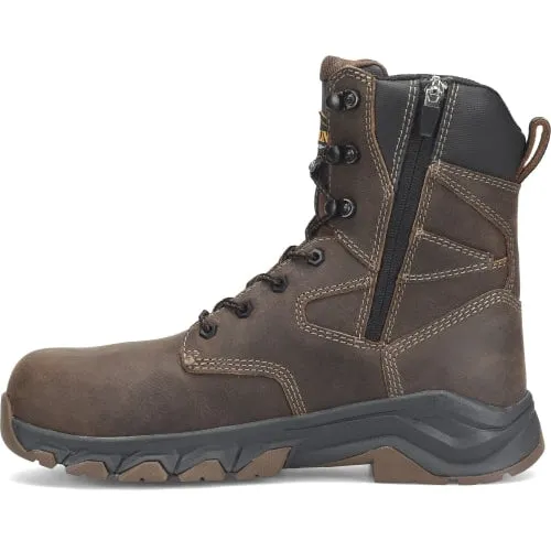 Carolina Men's Subframe 8" Composite Toe Waterproof Insulated Work Boot -Brown- CA5555