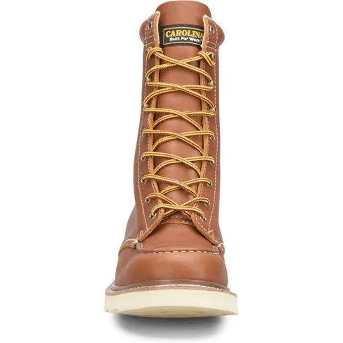 Carolina Men's Wedge Amp Mx 8" Soft Toe Casual Work Boot Brown - CA7062