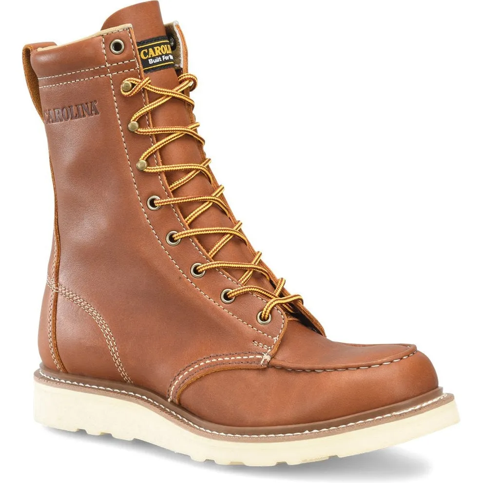 Carolina Men's Wedge Amp Mx 8" Soft Toe Casual Work Boot Brown - CA7062