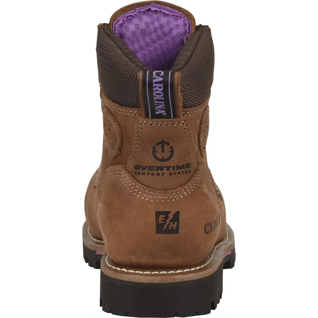 Carolina Women's Parthenon 6" Comp Toe Waterproof Work Boot- Brown - CA1630