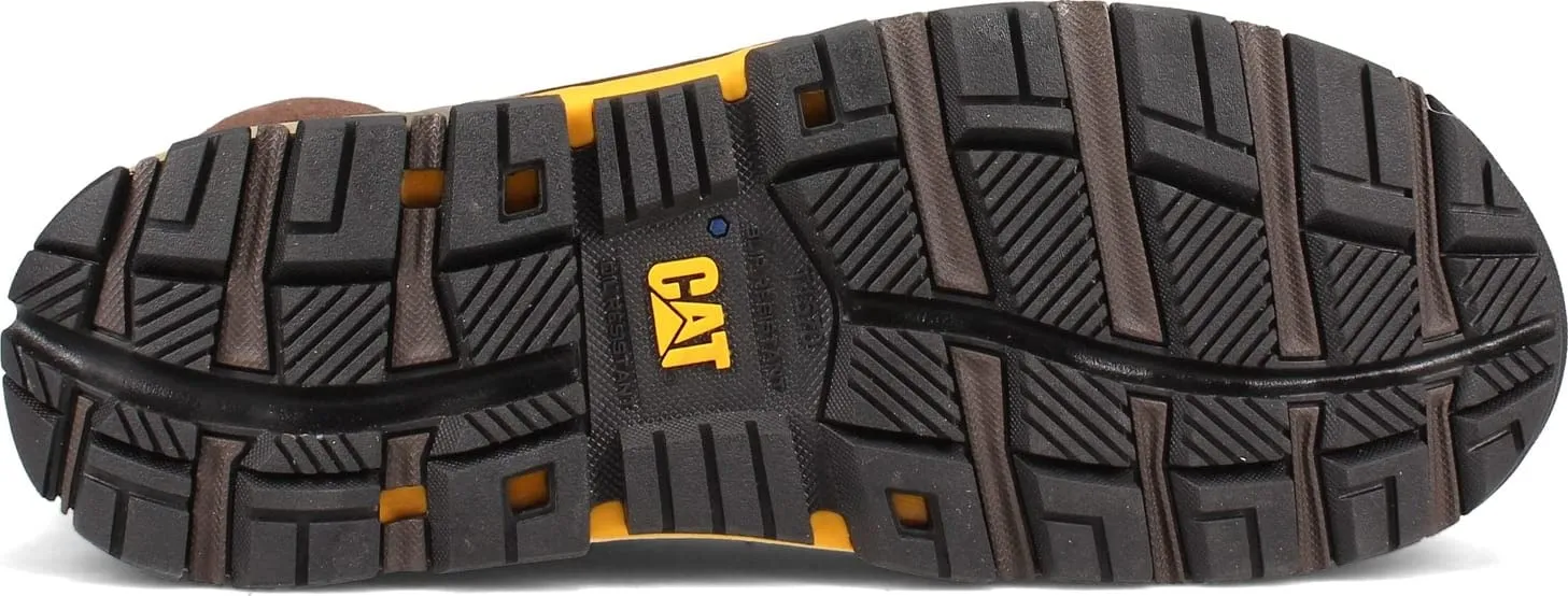 CAT Men's Caterpillar, Edge Waterproof Nano Toe Work Boot 11 Coffee Bean