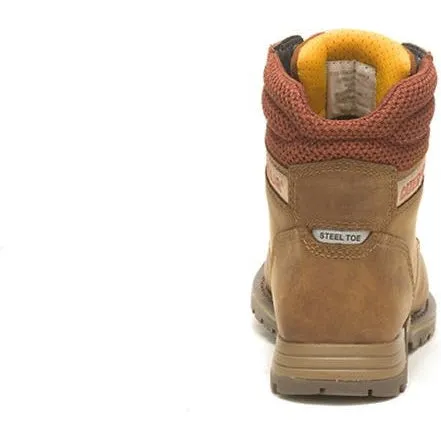 CAT Women's Paisley 6" Steel Toe Slip Resist Work Boot -Pyramid- P91573