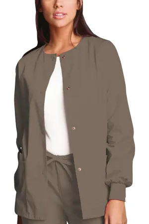 Cherokee Scrub Jacket Workwear Snap Front Clearance Sale 4350