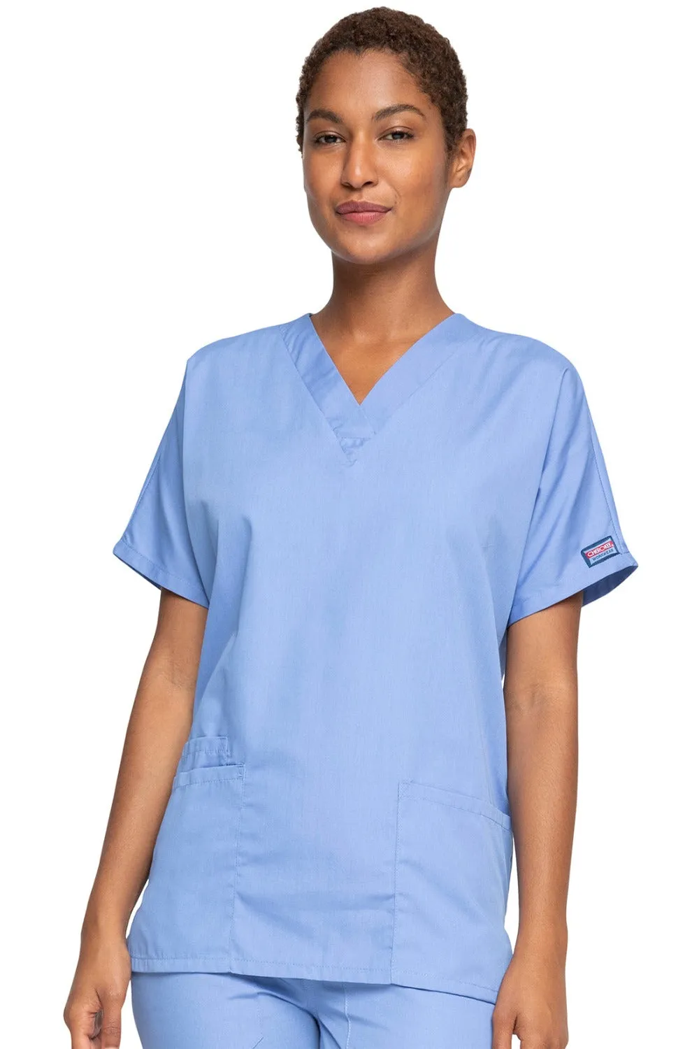 Cherokee Scrub Top Workwear V Neck 4700