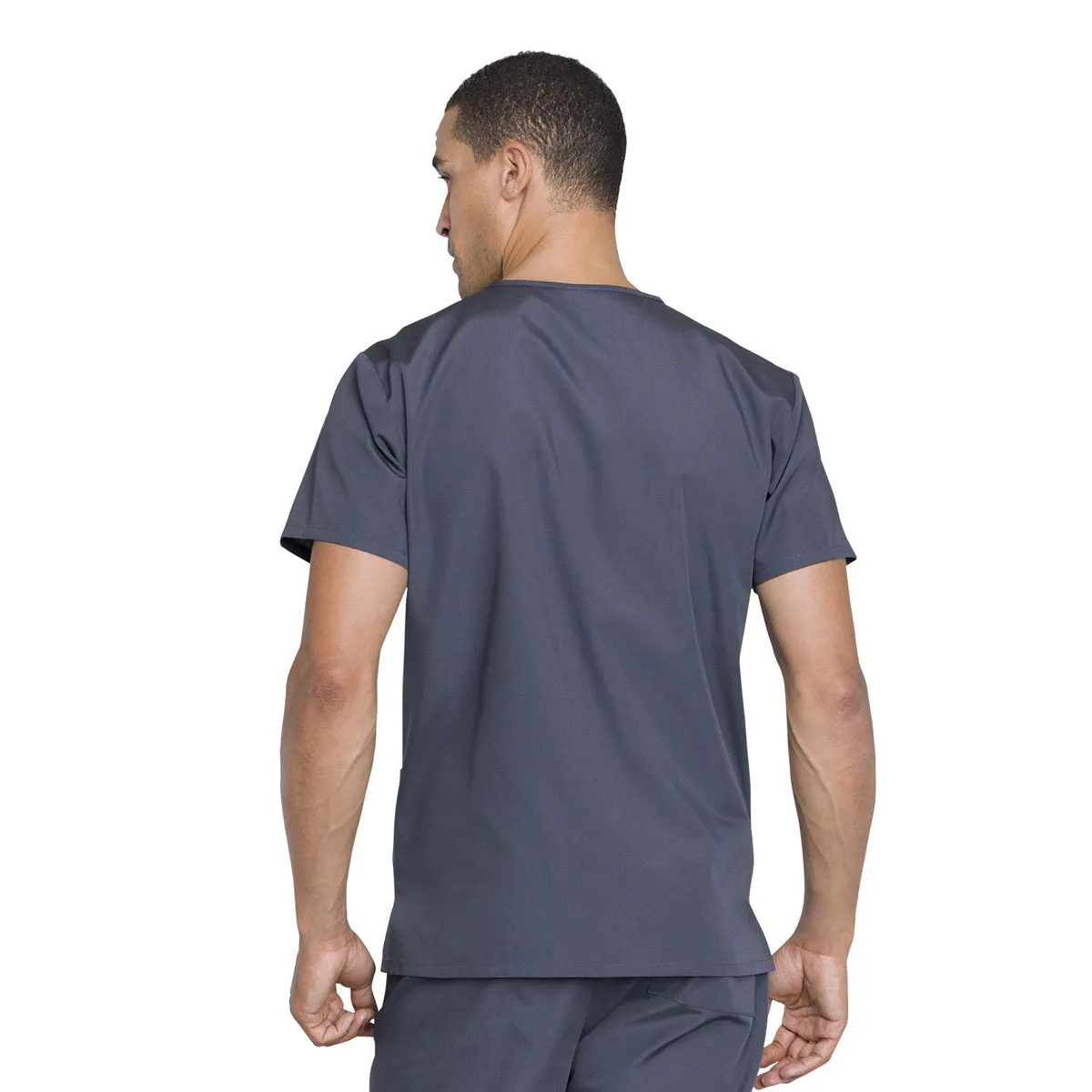 Cherokee - Unisex V-Neck Solid Scrub Top & Drawstring Scrub Pant Set (WW530C)