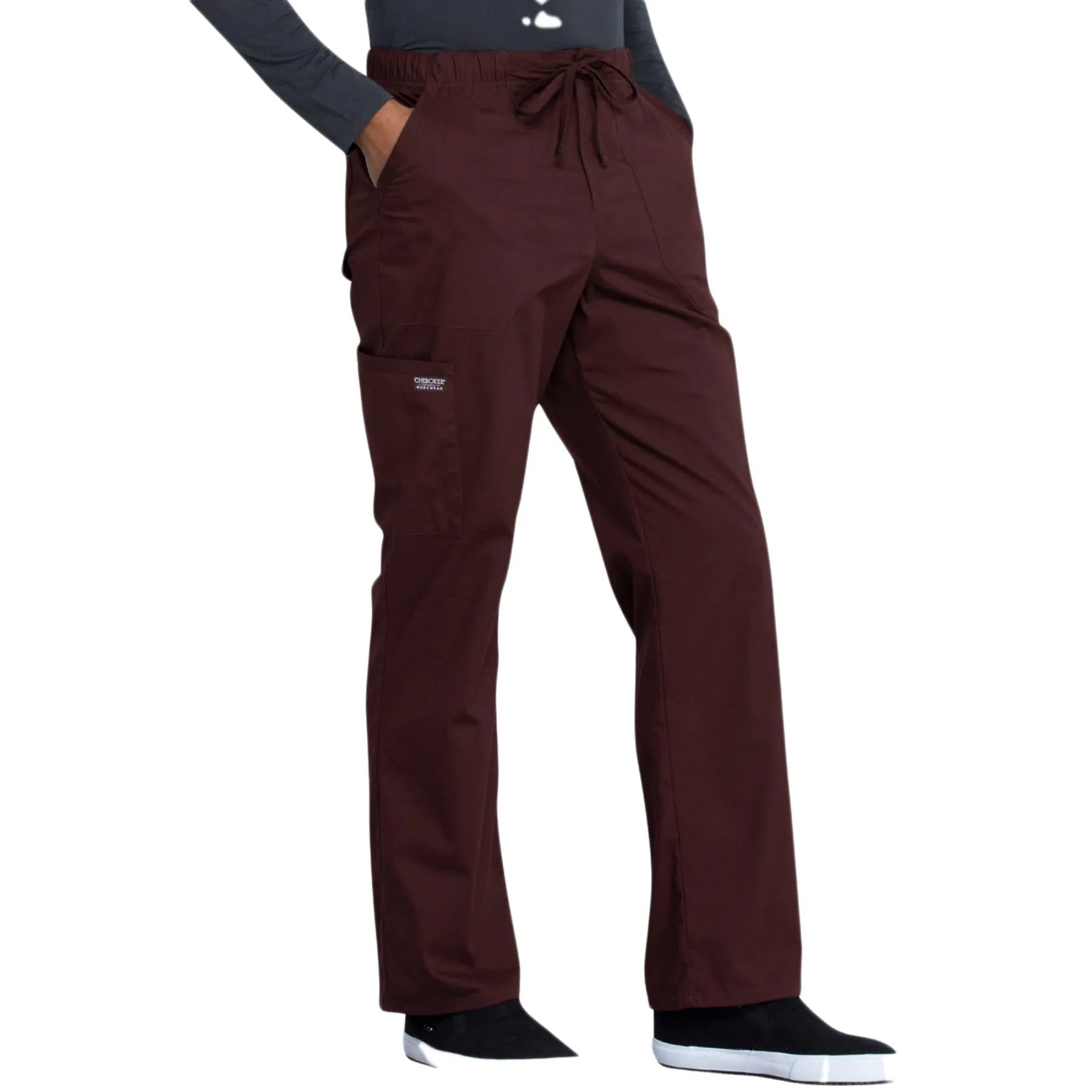 Cherokee Workwear 190 Scrubs Pant Men Espresso