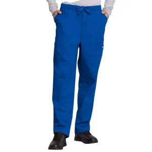 Cherokee Workwear 4000 Scrubs Pants Mens Drawstring Cargo Royal