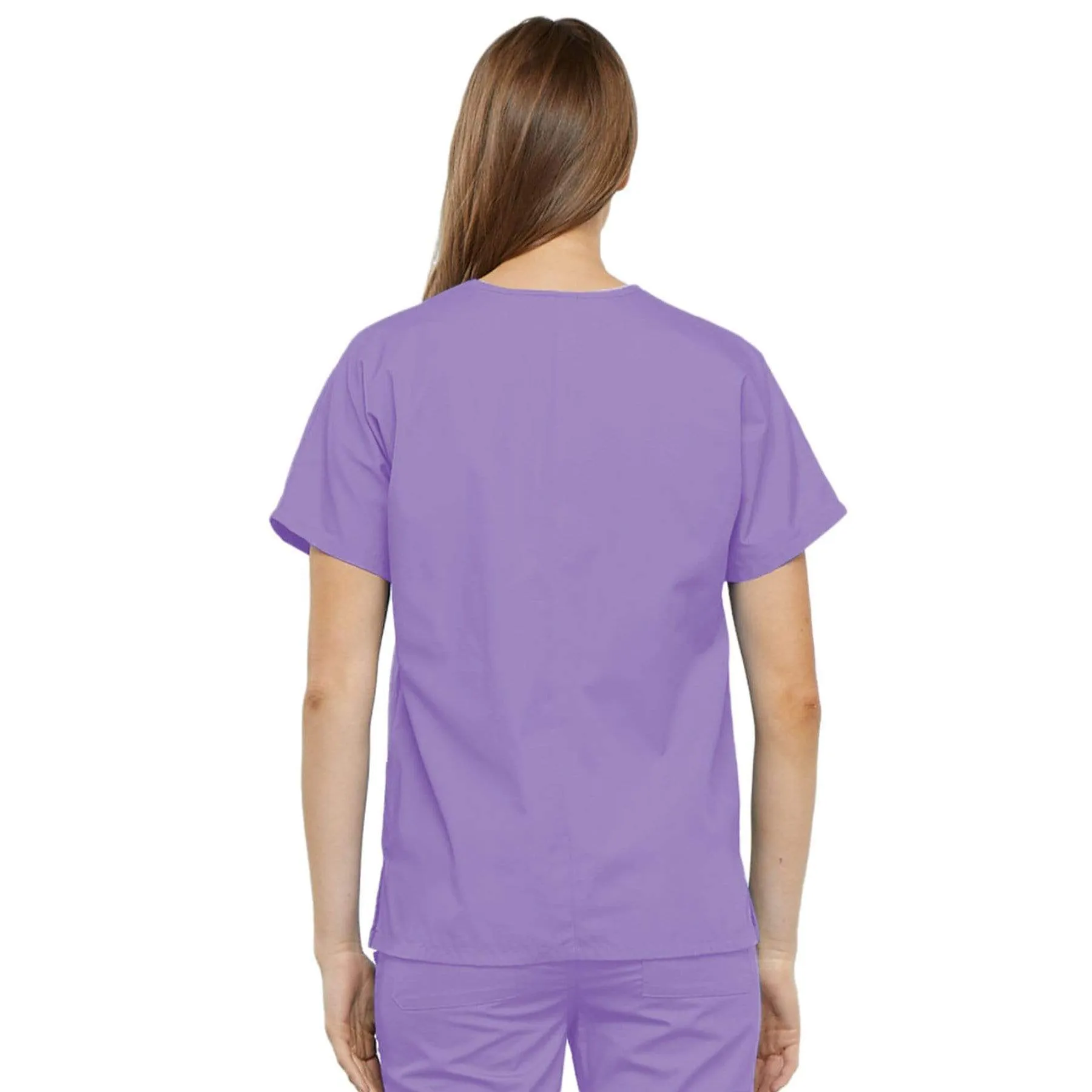 Cherokee Workwear 4700 Scrubs Top Womens V-Neck Orchid