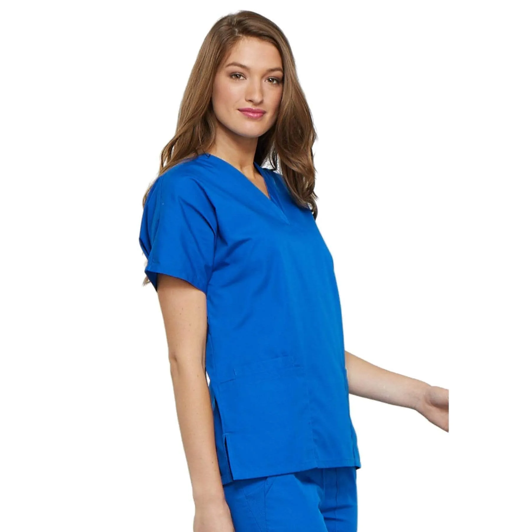 Cherokee Workwear 4700 Scrubs Top Womens V-Neck Royal