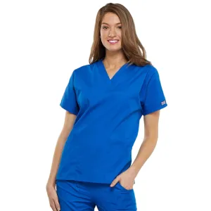 Cherokee Workwear 4700 Scrubs Top Womens V-Neck Royal
