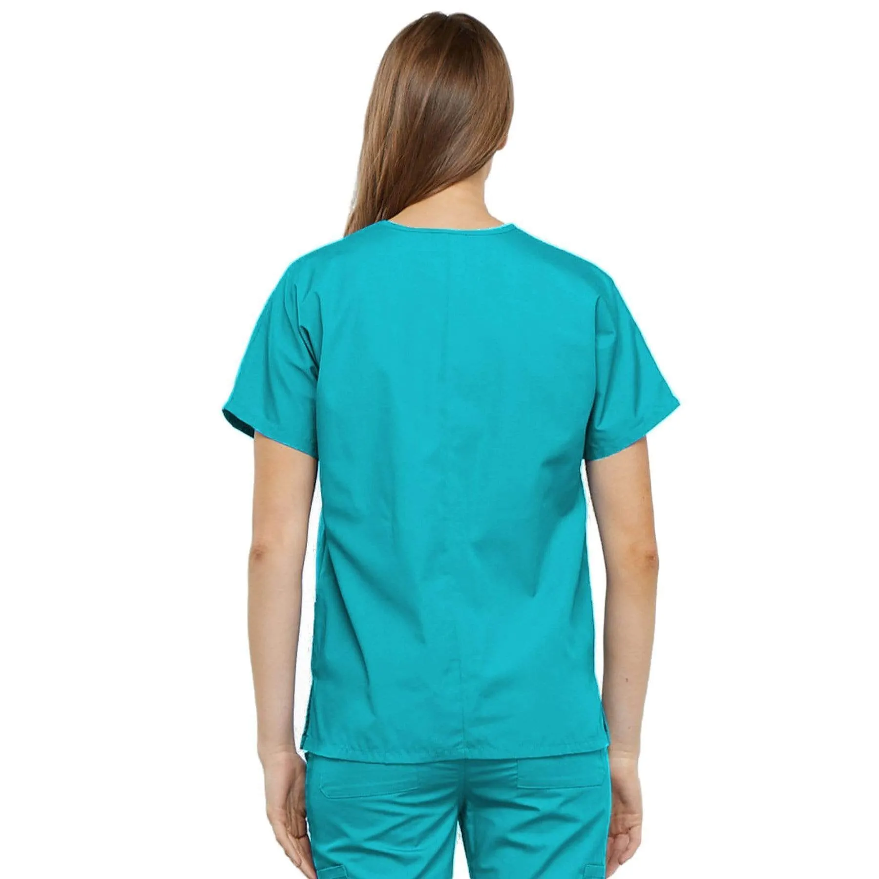 Cherokee Workwear 4700 Scrubs Top Womens V-Neck Turquoise