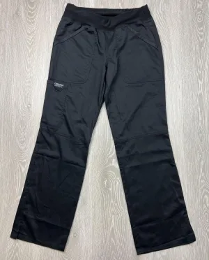 Cherokee Workwear Womens Black Cargo Pants Scrubs Size XS Petite