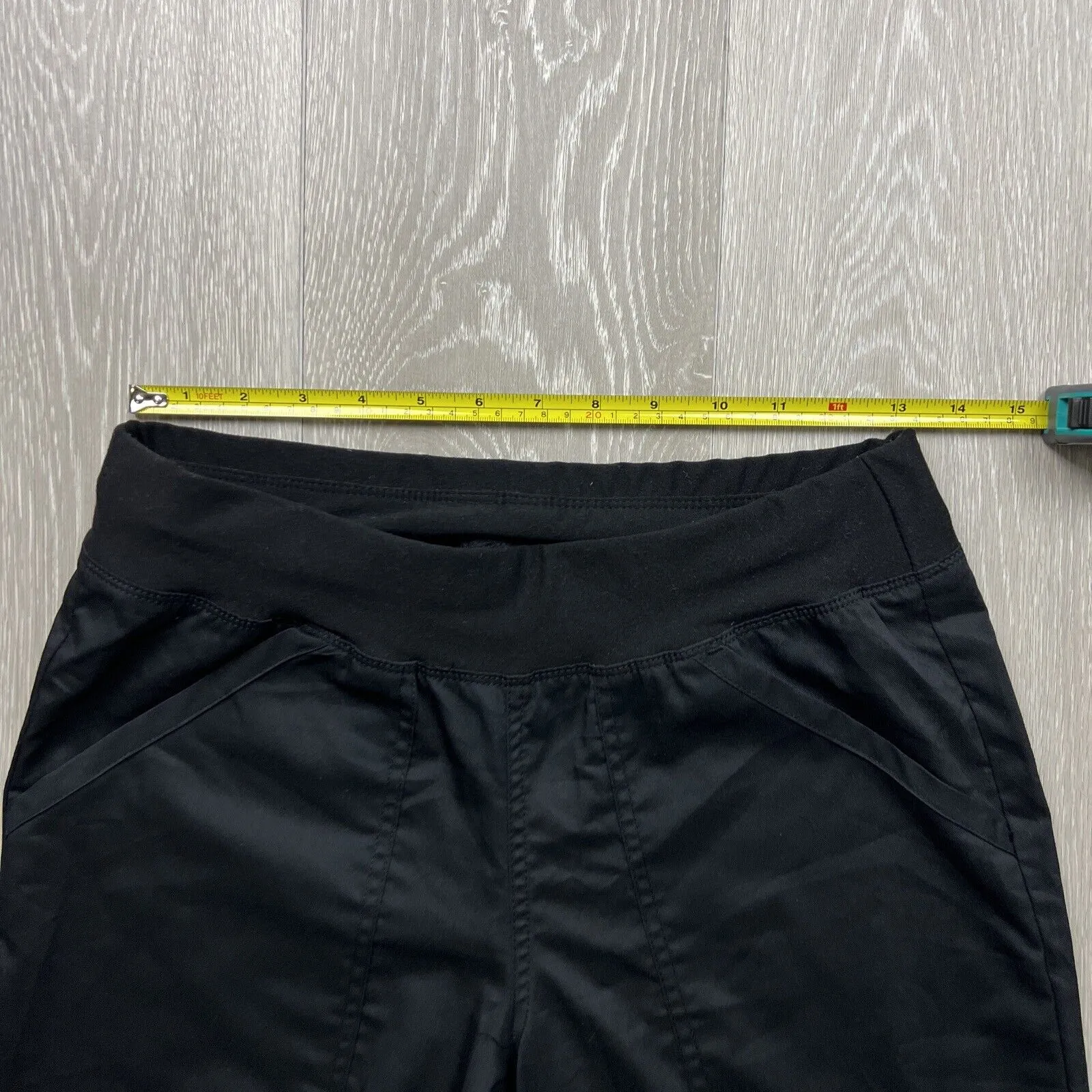 Cherokee Workwear Womens Black Cargo Pants Scrubs Size XS Petite