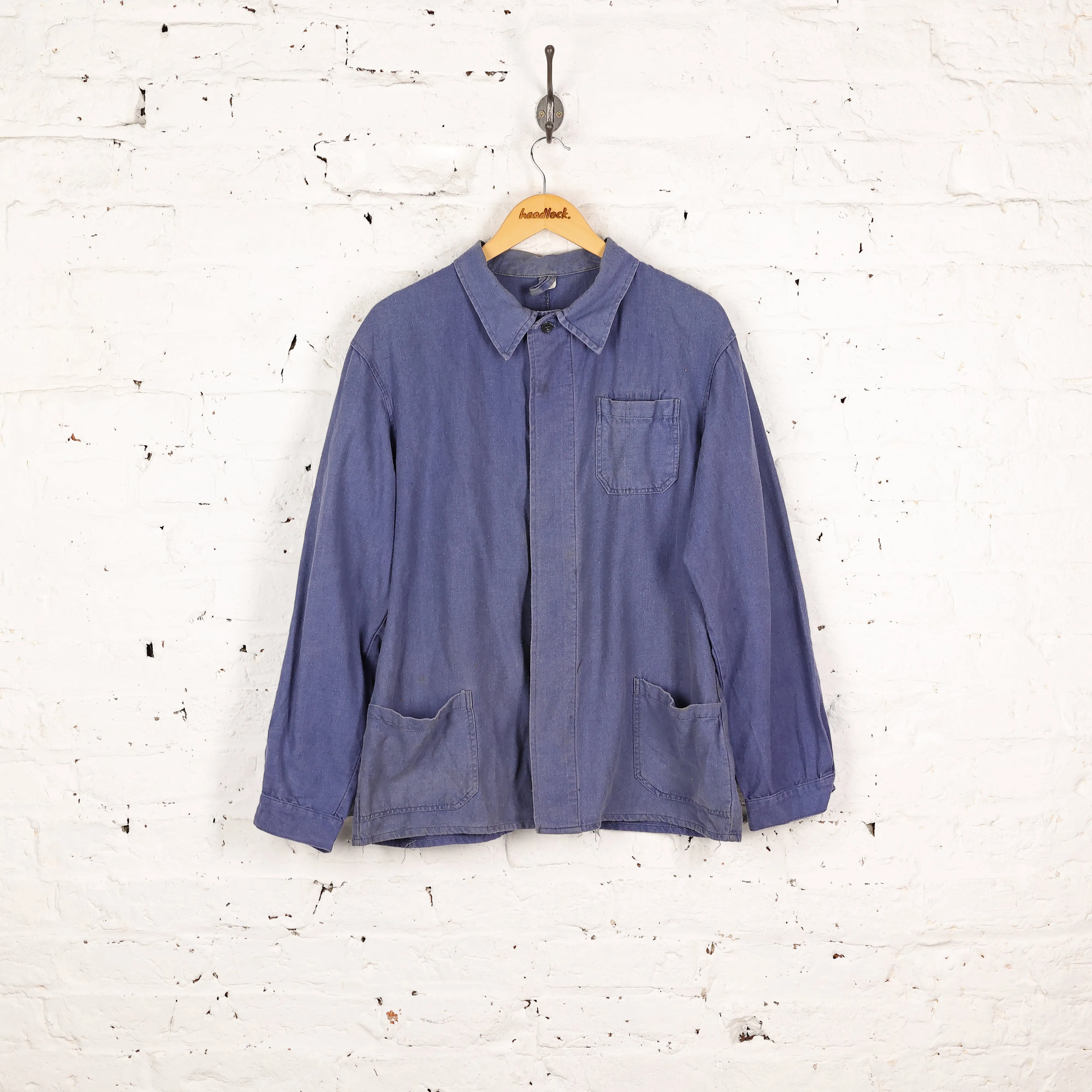 Chore Work Over Shirt - Blue - S