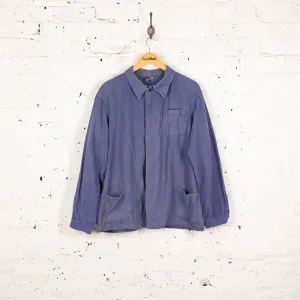 Chore Work Over Shirt - Blue - S