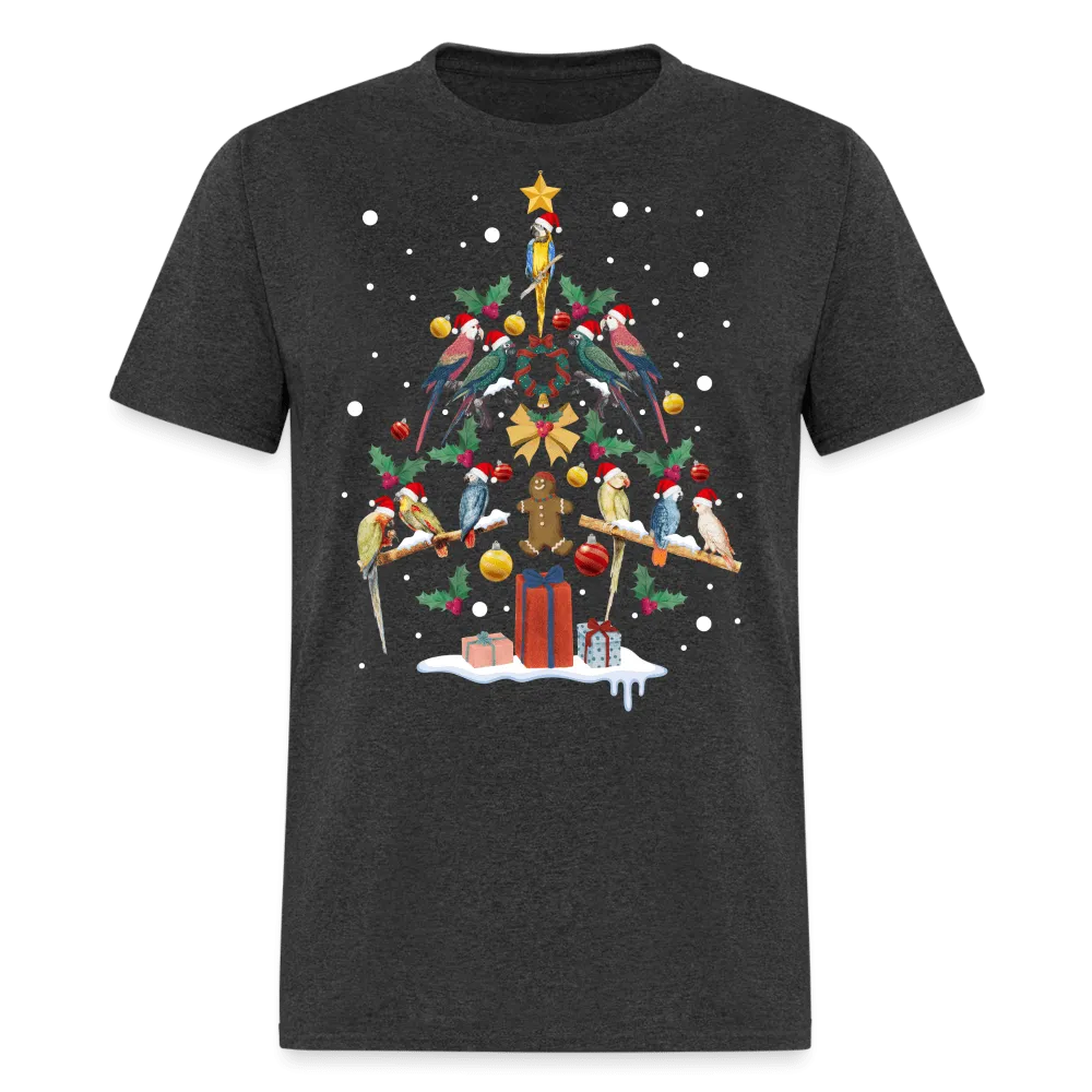 Christmas - Parrot Christmas Tree - Family Shirts Men, Woman Christmas T Shirts