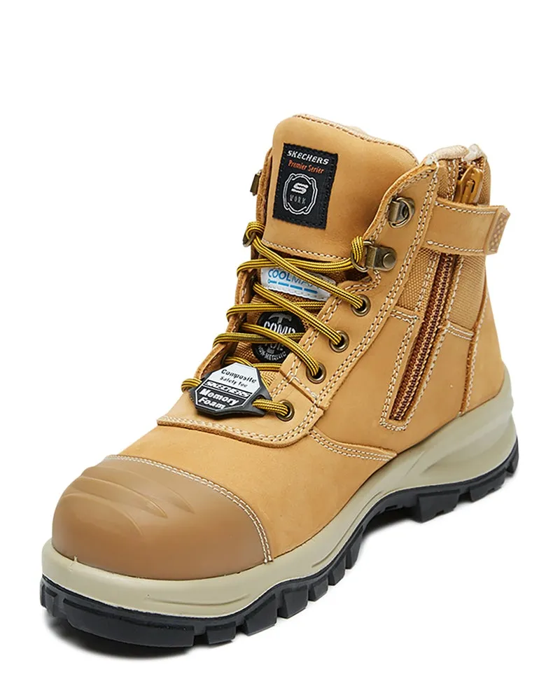 Composite Toe Work Boot - Wheat