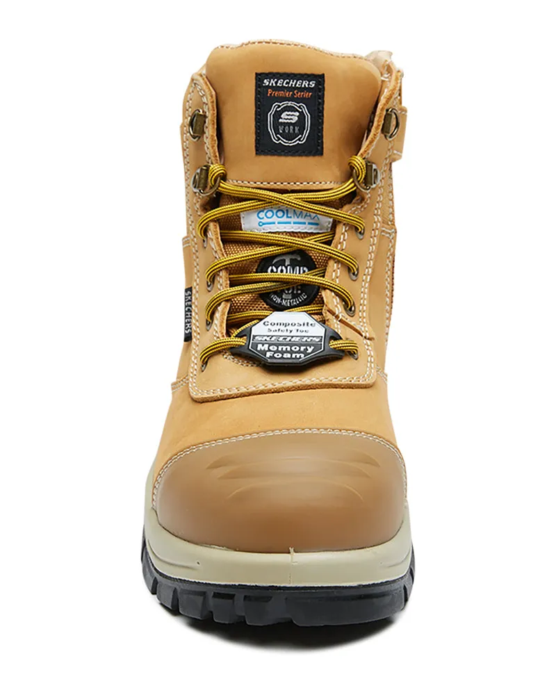 Composite Toe Work Boot - Wheat