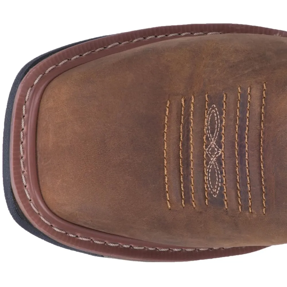 Dan Post Mens Blayde 11 Inch Waterproof Soft Toe Casual Boots, Tan, 17 US