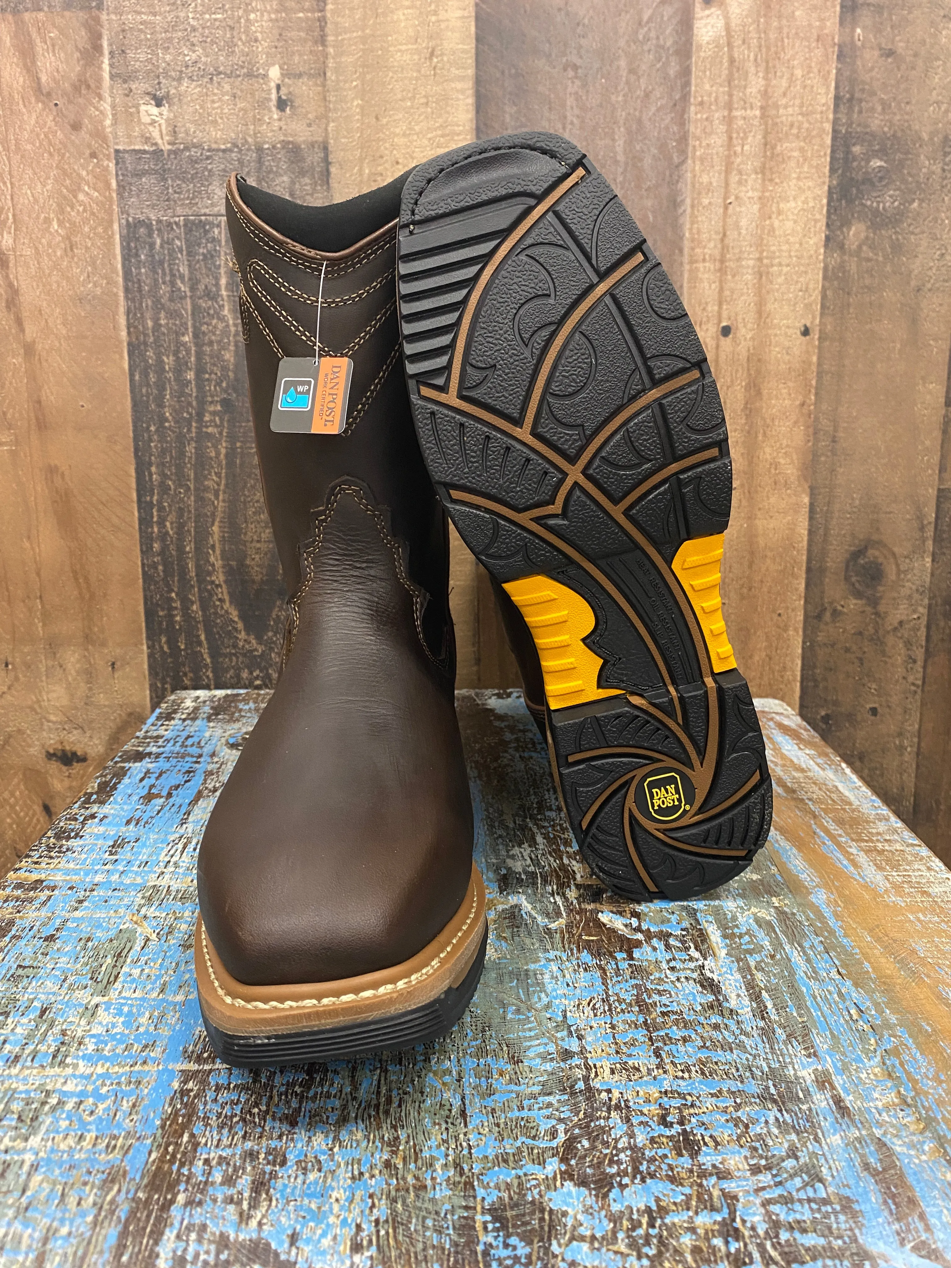 Dan Post Men's Thunderhead-Waterproof Work Boots