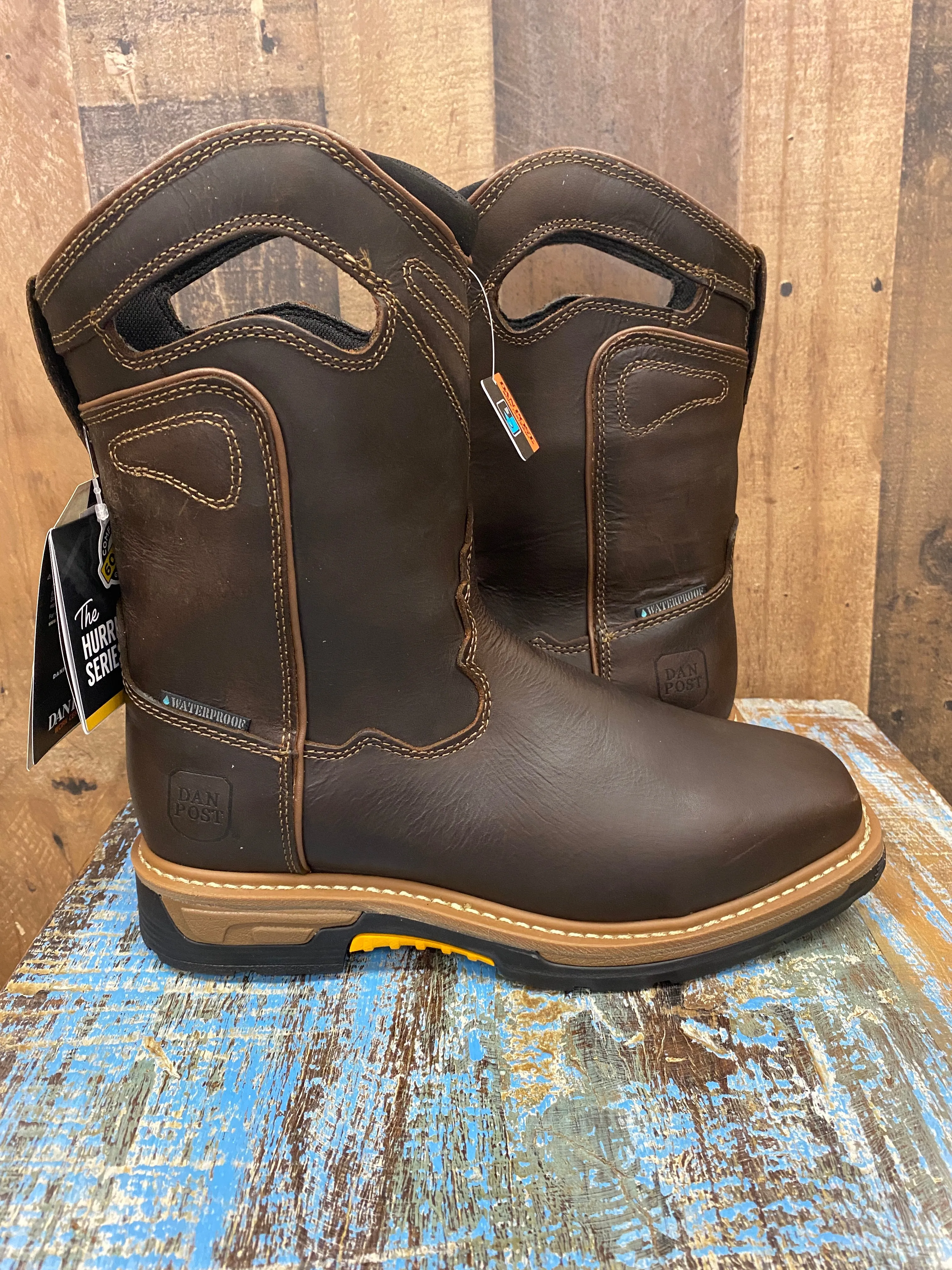Dan Post Men's Thunderhead-Waterproof Work Boots