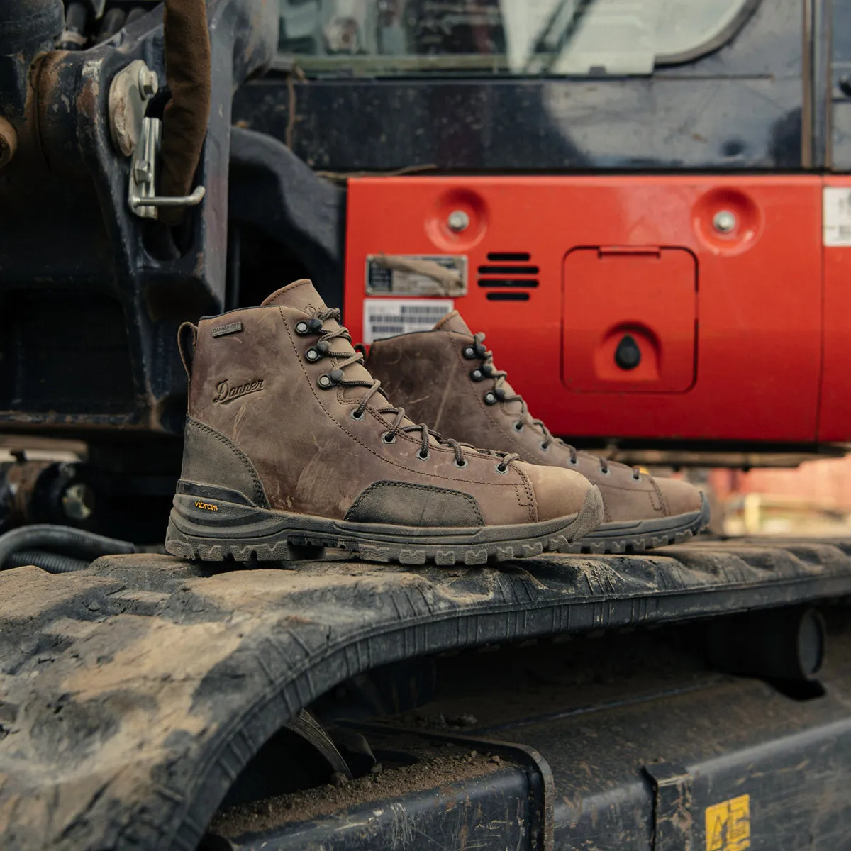 Danner Men's Stronghold 6" Waterproof Work Boot -Brown- 16722