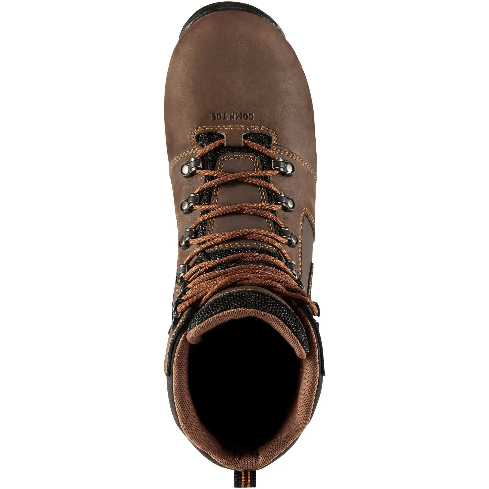 Danner Men's Vicious 8" Comp Toe Insulated WP Work Boot Brown - 13874