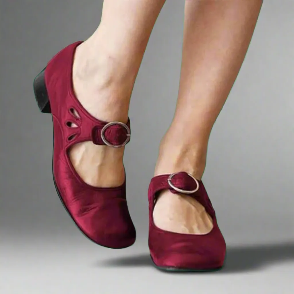 Denisa | Women’s Orthopedic Leather Wedge Sandals