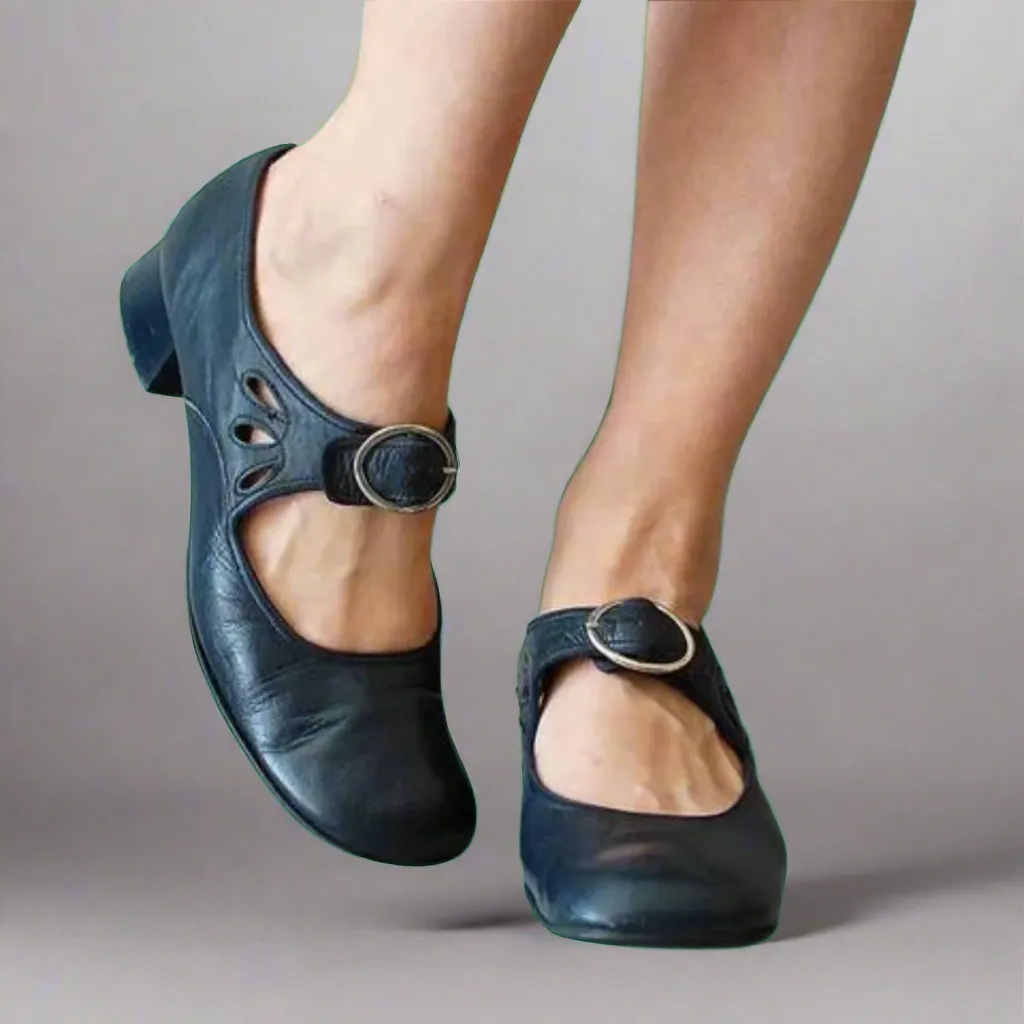 Denisa | Women’s Orthopedic Leather Wedge Sandals