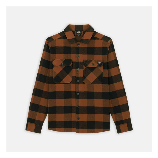 Dickies- skjorte "SACRAMENTO" Brun