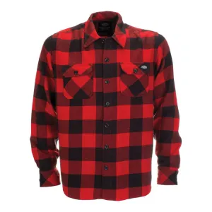 Dickies- skjorte "SACRAMENTO" Rød