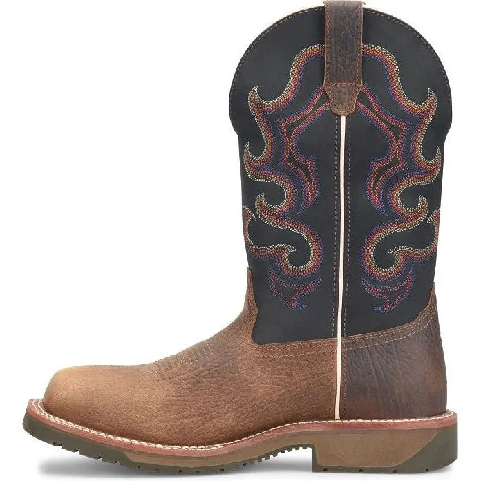 Double H Men's Belgrade 12" Composite Toe Western Work Boot -Brown- DH6140