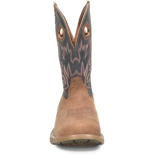 Double H Men's Phantom Rider 11" U Composite Daunt Work Boot Brown - DH5384