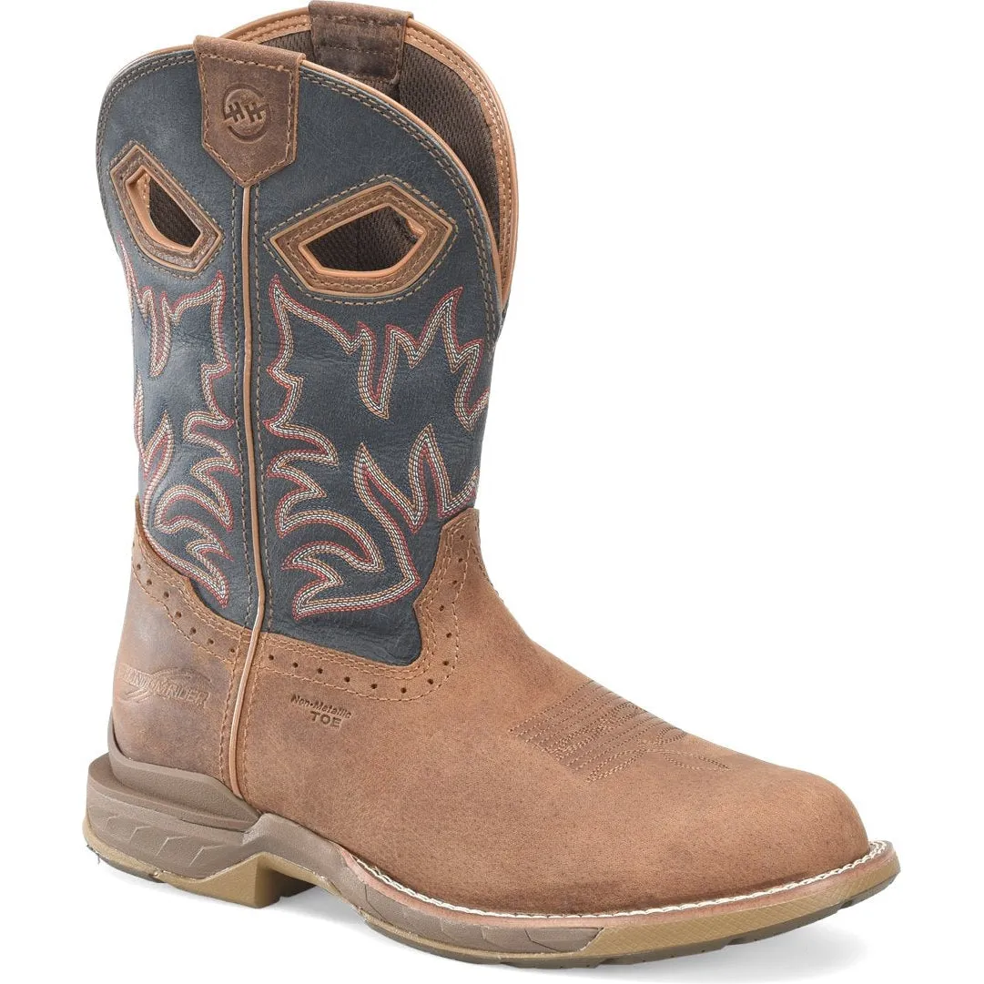 Double H Men's Phantom Rider 11" U Composite Daunt Work Boot Brown - DH5384