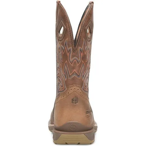 Double H Men's Portal 11" Wide Steel Toe Roper Work Boot -Brown- DH5382