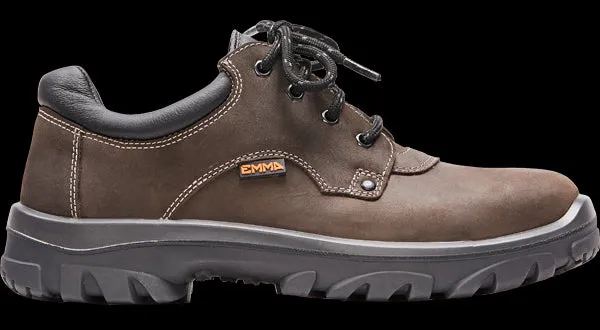 EMMA Attic Low S3 Leer Gevoerd Bruin (D)