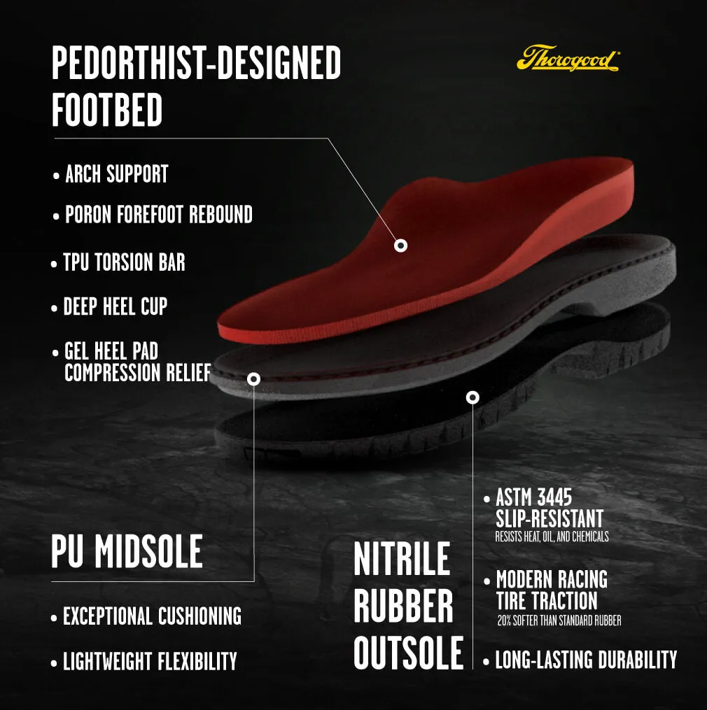 Genesis 6″ Chestnut – Nano Safety Toe – 804-4149