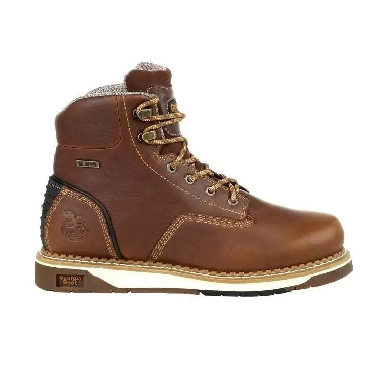 Georgia Boot Men’s Amp LT Wedge  Waterproof Work Boot GB00350