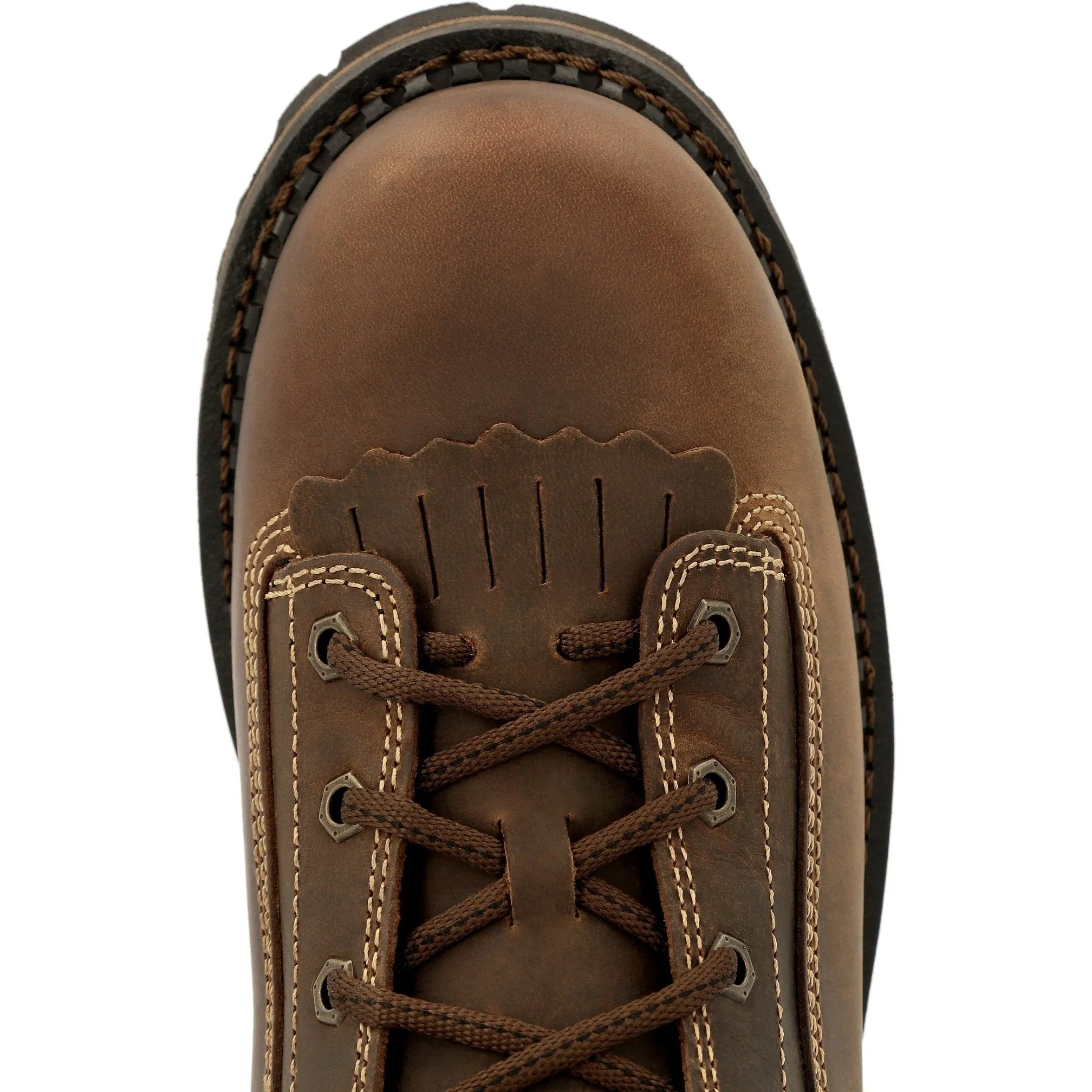 Georgia Men's AMP LT Low Heel Logger 9" Soft Toe Waterproof Work Boot- GB00472