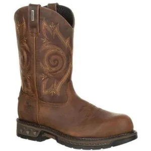 Georgia Men's Carbo-Tec LT Composite Toe Waterproof Wellington Work Boot - GB00239