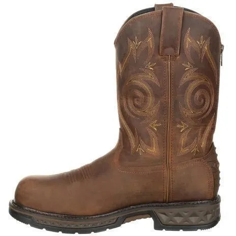 Georgia Men's Carbo-Tec LT Composite Toe Waterproof Wellington Work Boot - GB00239