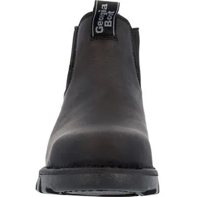 Georgia Men's Eagle One Chelsea Waterproof Steel Toe Work Boot -Brown- GB00563