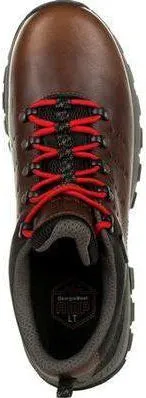 Georgia Men's Eagle Trail Soft Toe Waterproof Oxford Work Shoe - Brown - GB00398