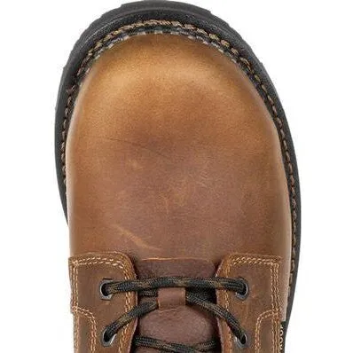 Georgia Men's Giant Steel Toe Waterproof Met Guard Work Boot -Brown- GB00322