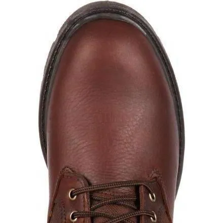Georgia Men's Homeland 8" Steel Toe Waterproof Work Boot - Brown - G107