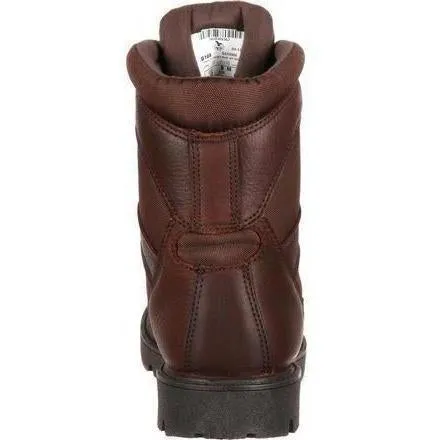 Georgia Men's Homeland 8" Steel Toe Waterproof Work Boot - Brown - G107