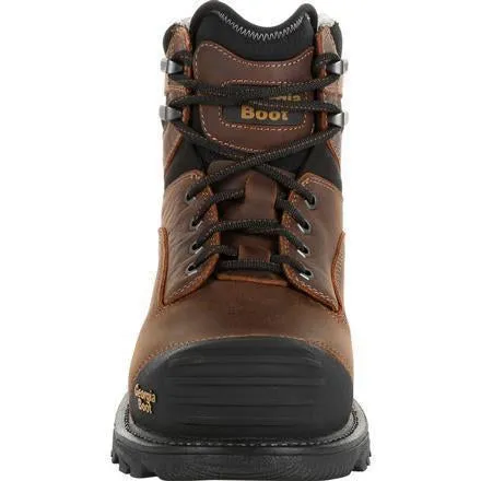 Georgia Men's Rumbler 6" Composite Toe Waterproof Work Boot - Brown - GB00284