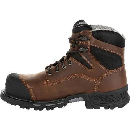 Georgia Men's Rumbler 6" Composite Toe Waterproof Work Boot - Brown - GB00284
